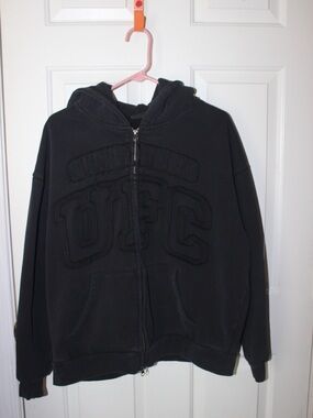 UFC zip up hoodie